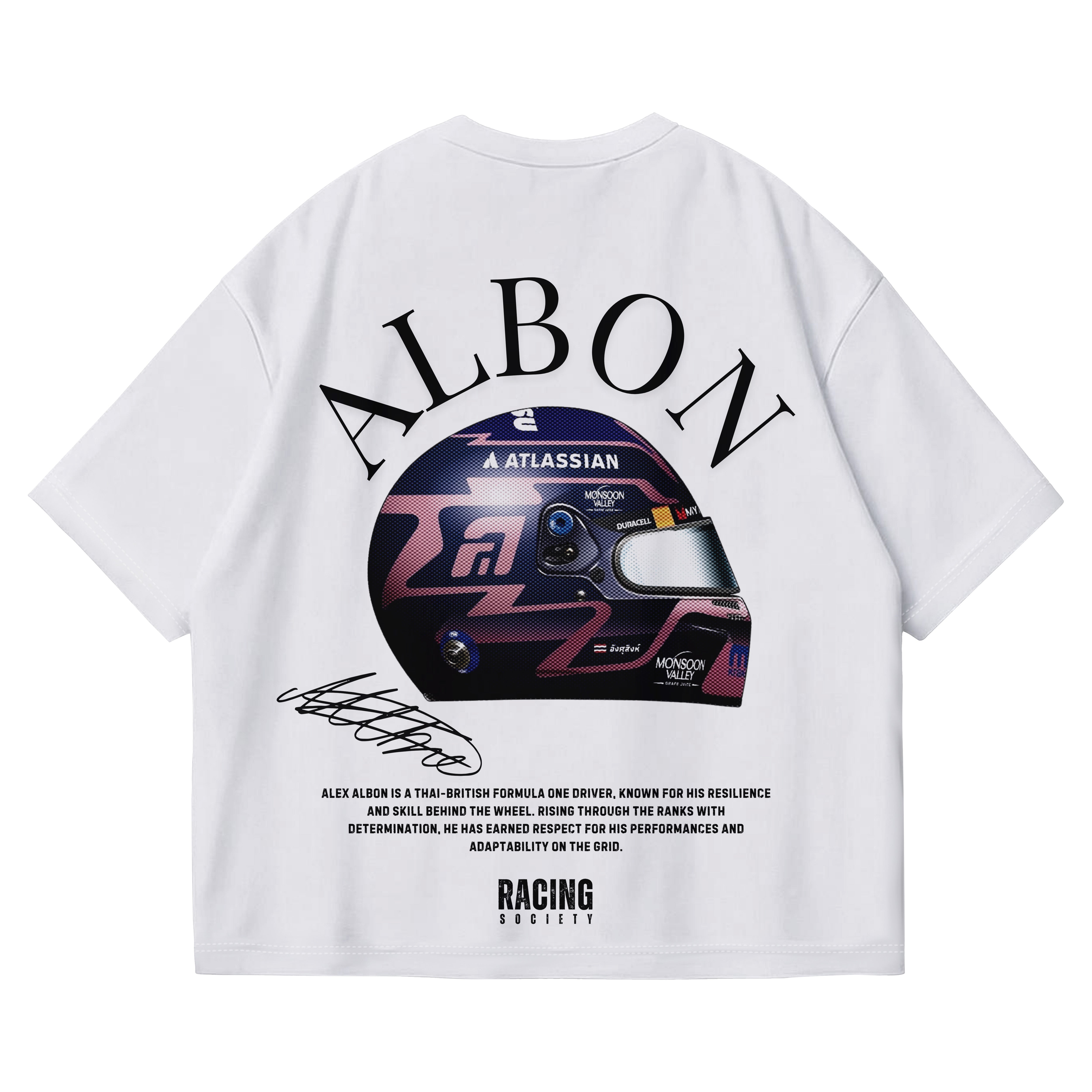 Albon Racing Tee F1 Merch