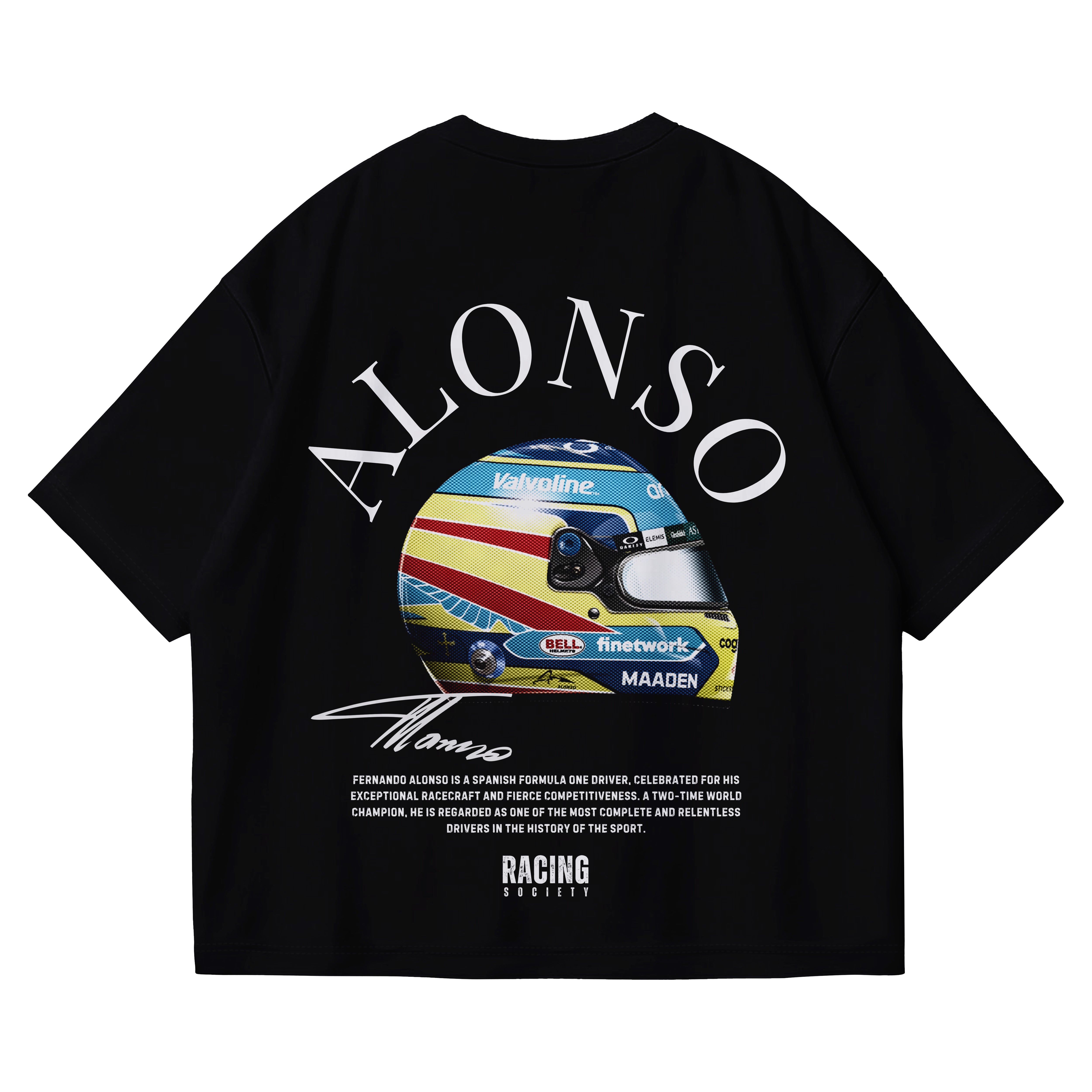 Alonso Racing Tee F1 Merch