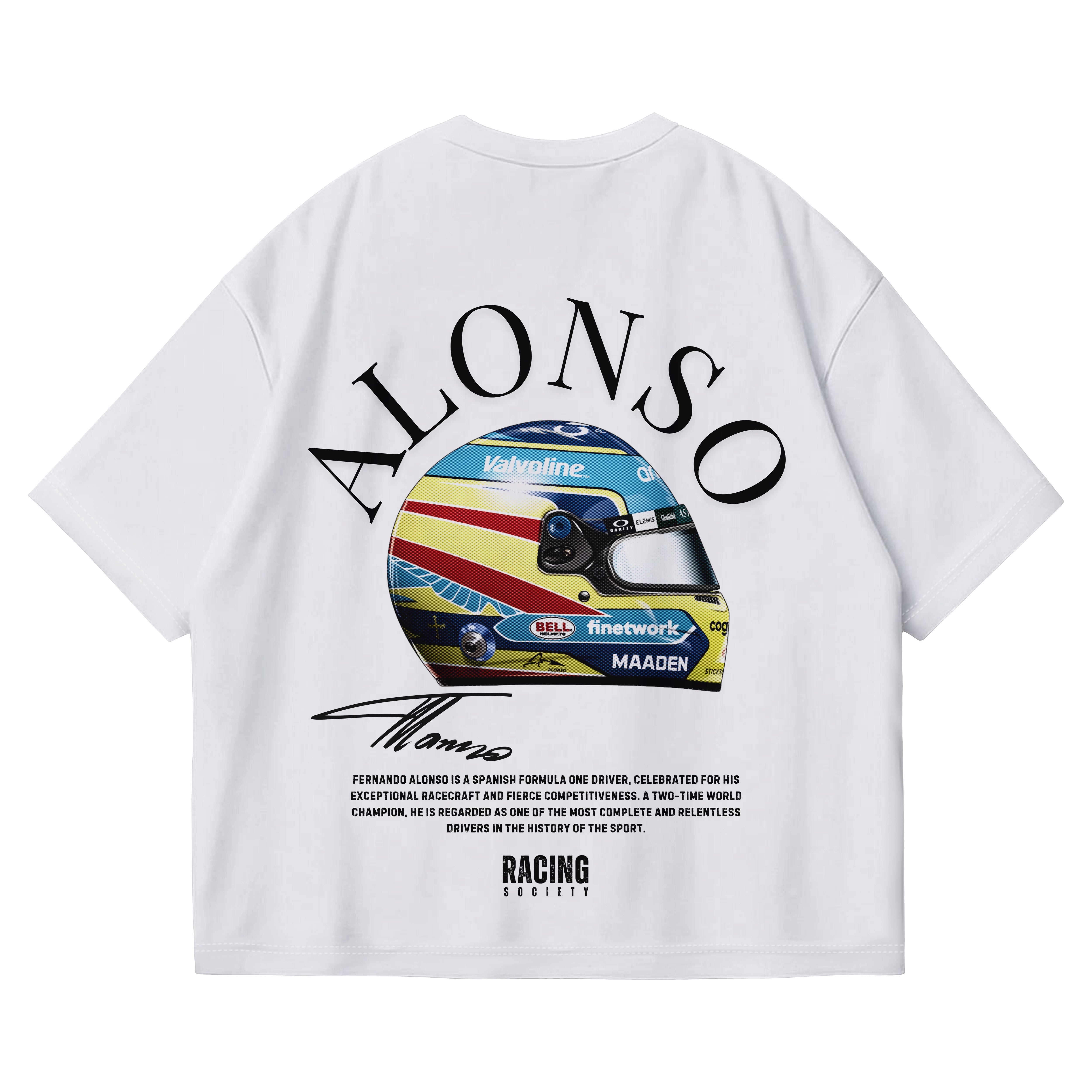Alonso Racing Tee F1 Merch