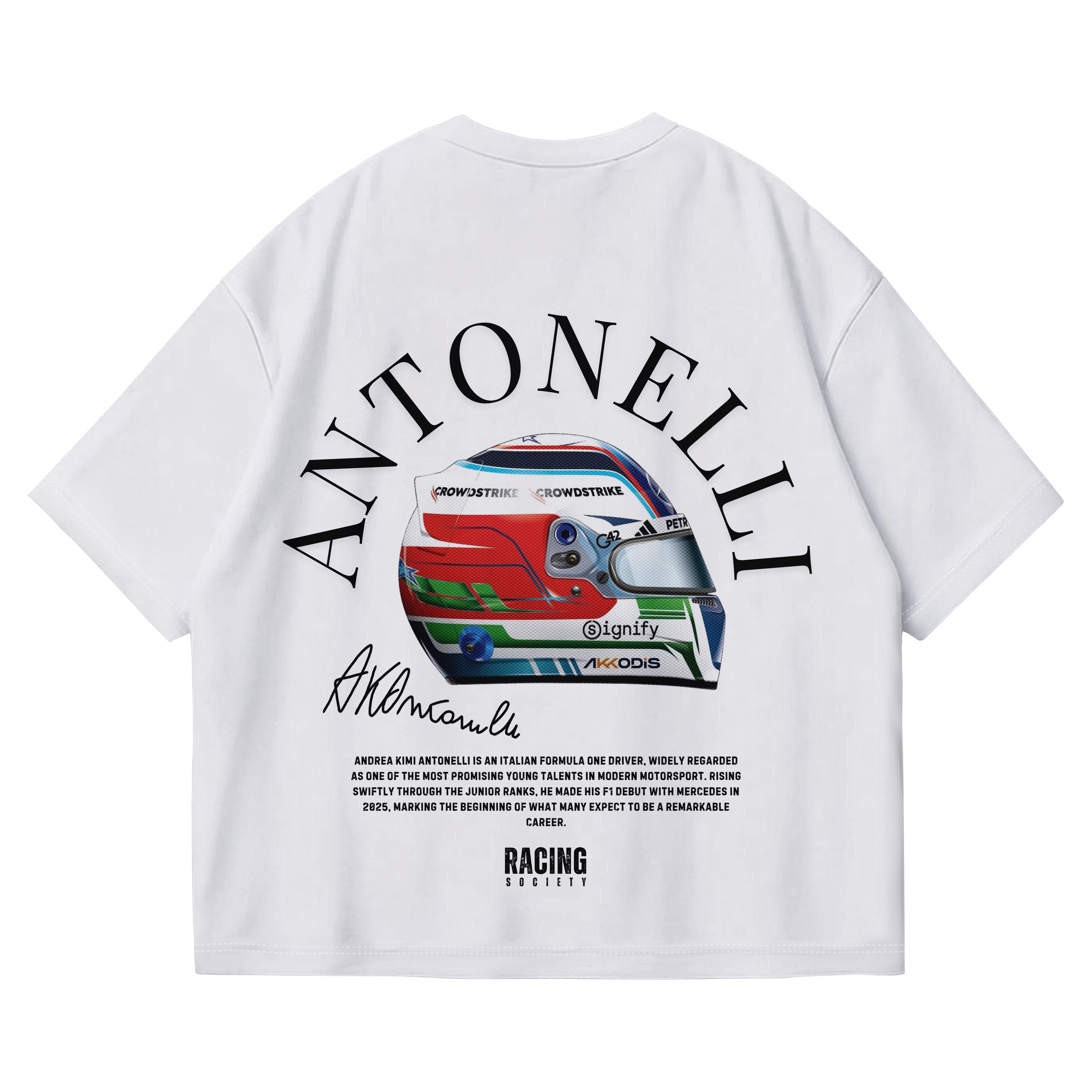 Antonelli Racing Tee F1 Merch
