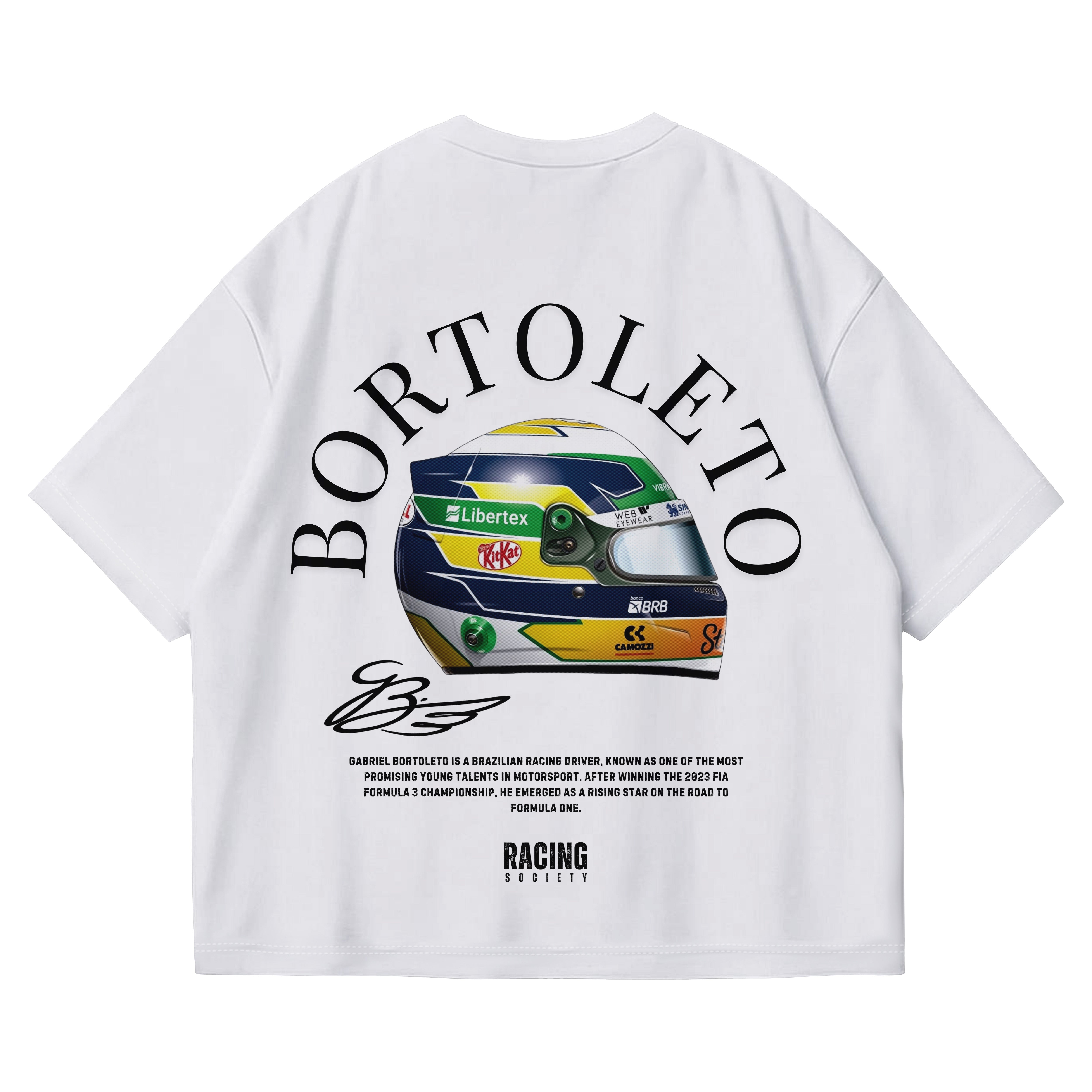 Bortoleto Racing Tee F1 Merch