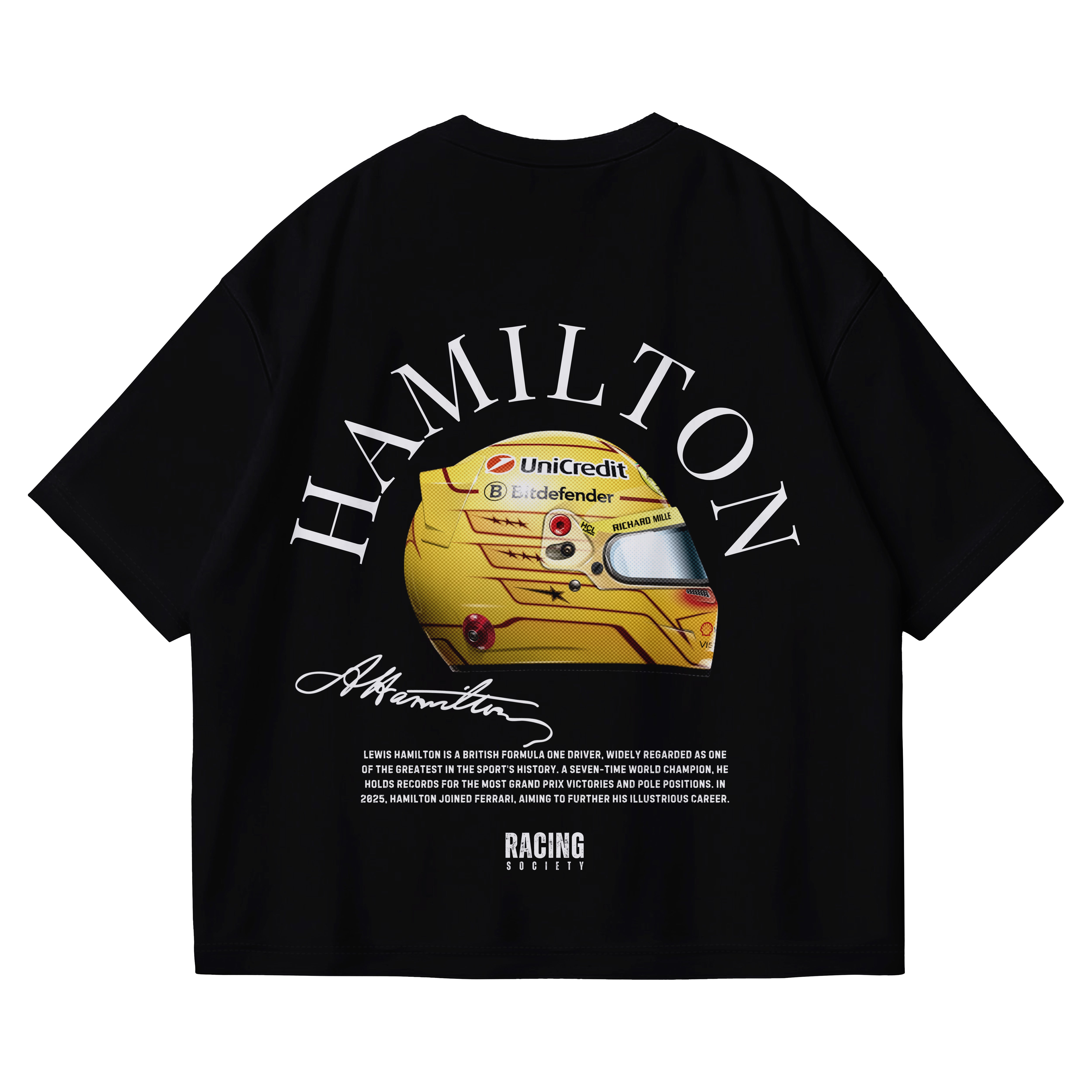 Hamilton Racing Tee F1 Merch