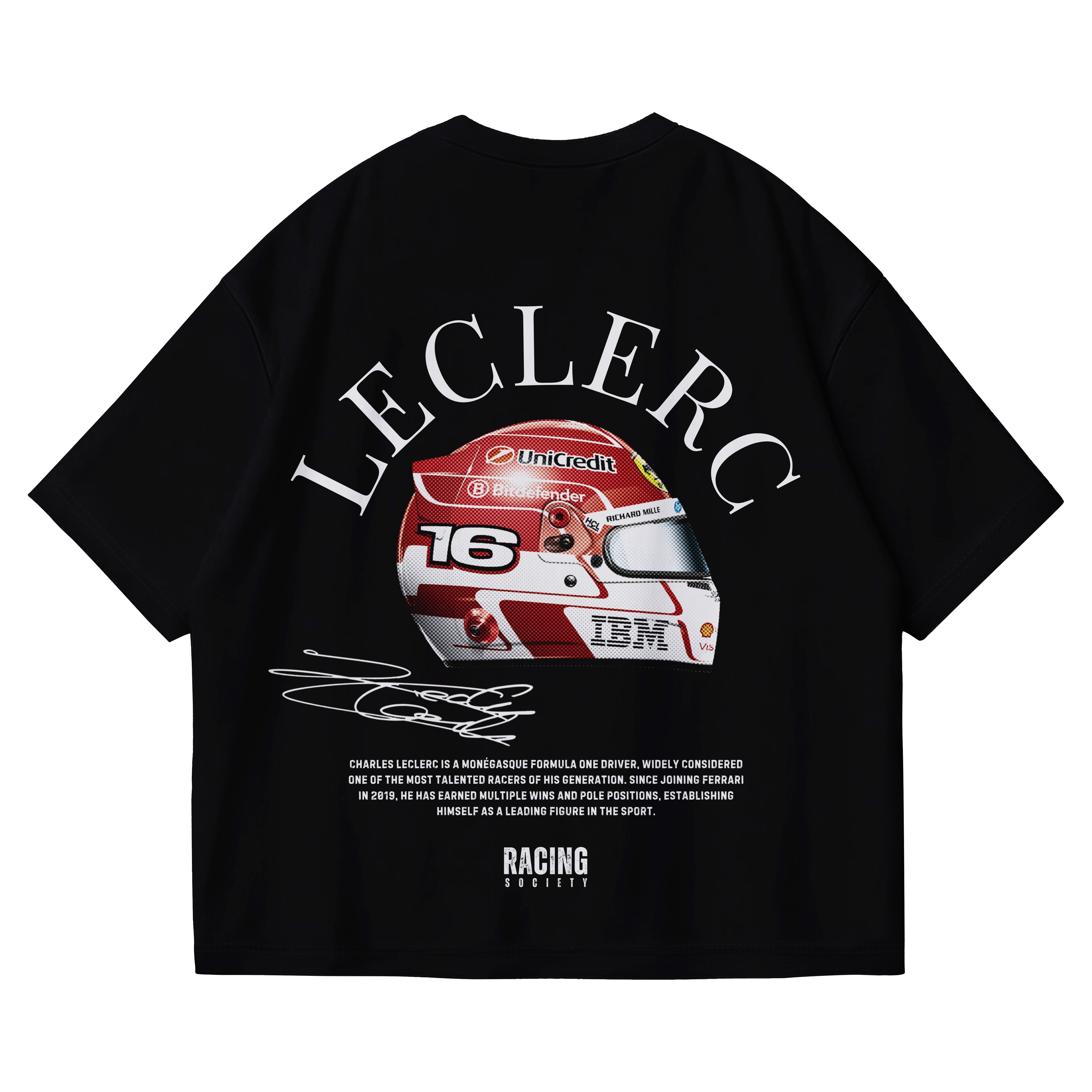 Leclerc Racing Tee F1 Merch