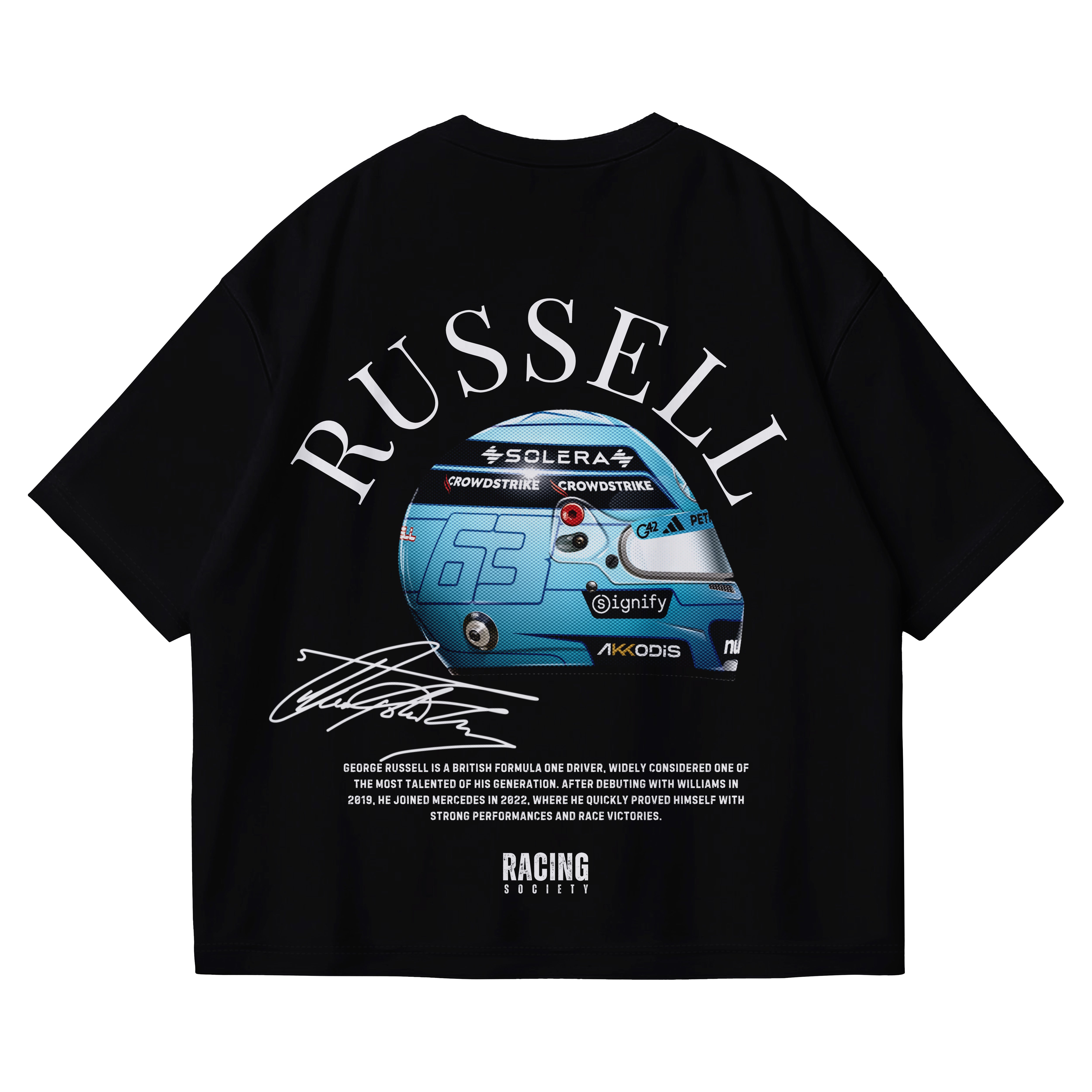 Russell Racing Tee F1 Merch
